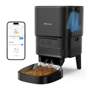 Distributeur croquette connecté bol inox chat automatique wifi appli