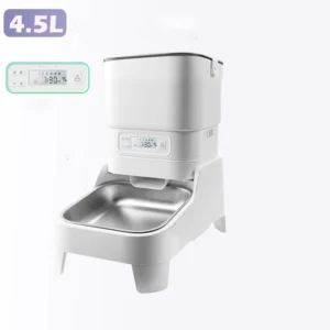 Distributeur croquette programmable grande capacité chat automatique 6 repas