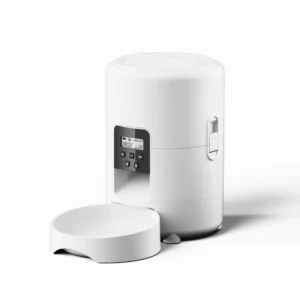 Distributeur croquette compact chat automatique 10 repas secteur