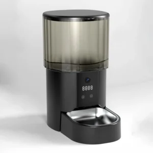 Distributeur croquette connecté compact chat automatique wifi appli