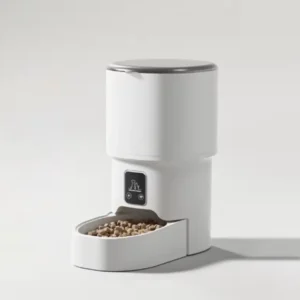 Distributeur croquette chien connecté automatique appli inox 4L