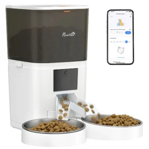 Distributeur croquette caméra surveillance chat connecté automatique wifi