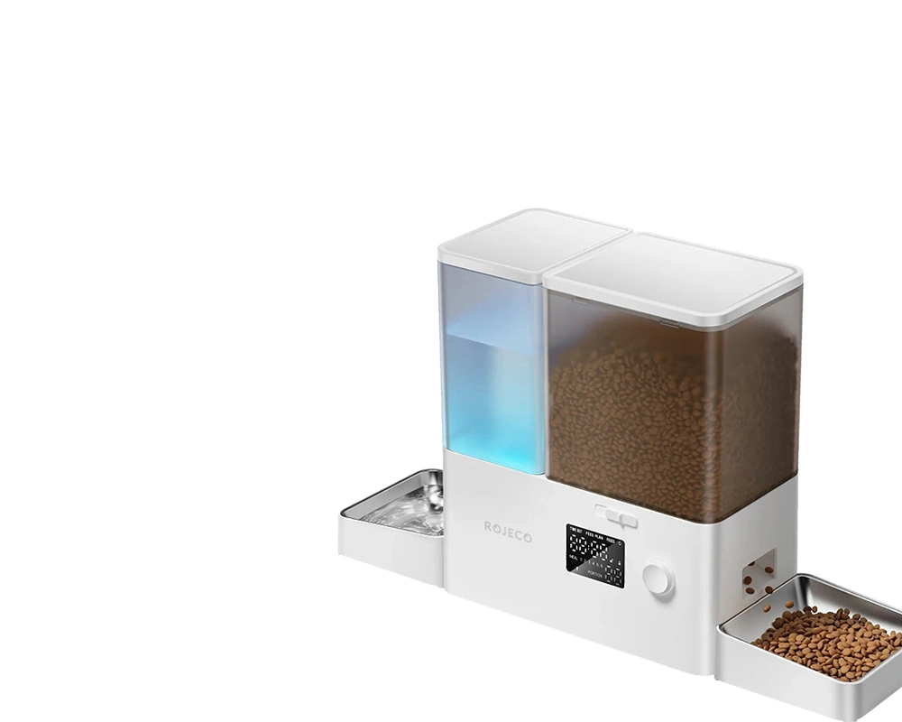 Distributeur croquette et eau automatique pour chat