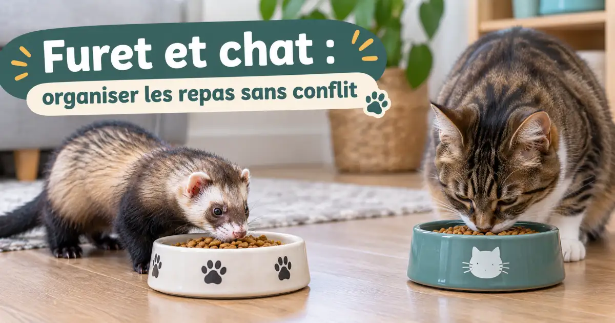 You are currently viewing Furet et chat : organiser les repas sans conflit