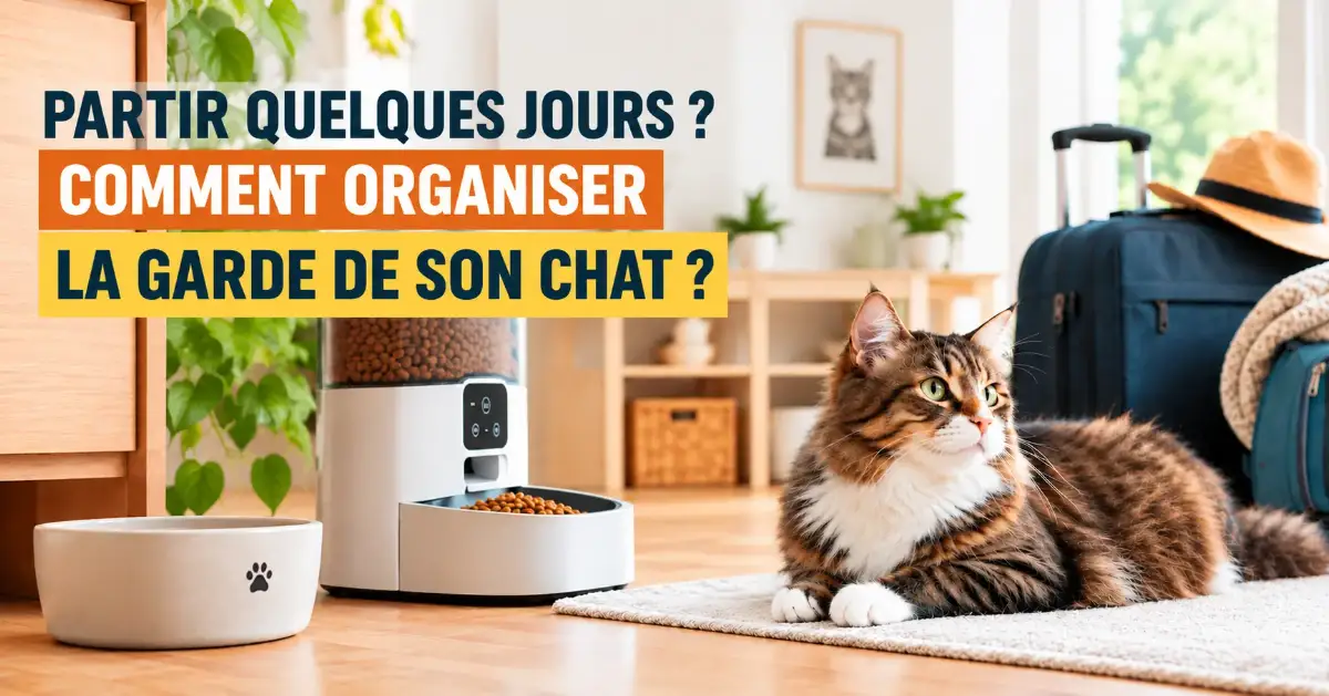 Lire la suite à propos de l’article Laisser son chat seul pendant les vacances : nos conseils